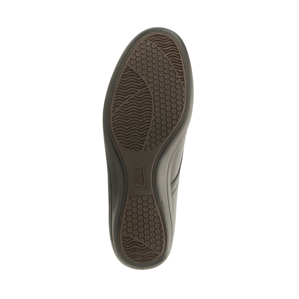 Flat De Servicio/Clínico Flexi Con Sistema De Mejor Agarre Para Mujer - Estilo 5807 Negro