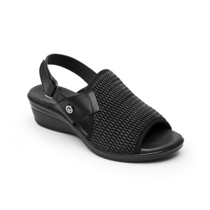 Women's Flexi Casual Sandal Style 100009 Black