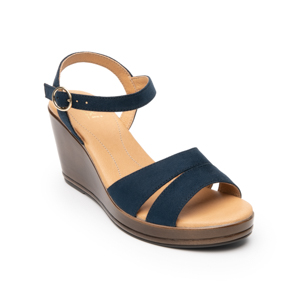 Women's Flexi Platform Sandal Style 100708 Blue