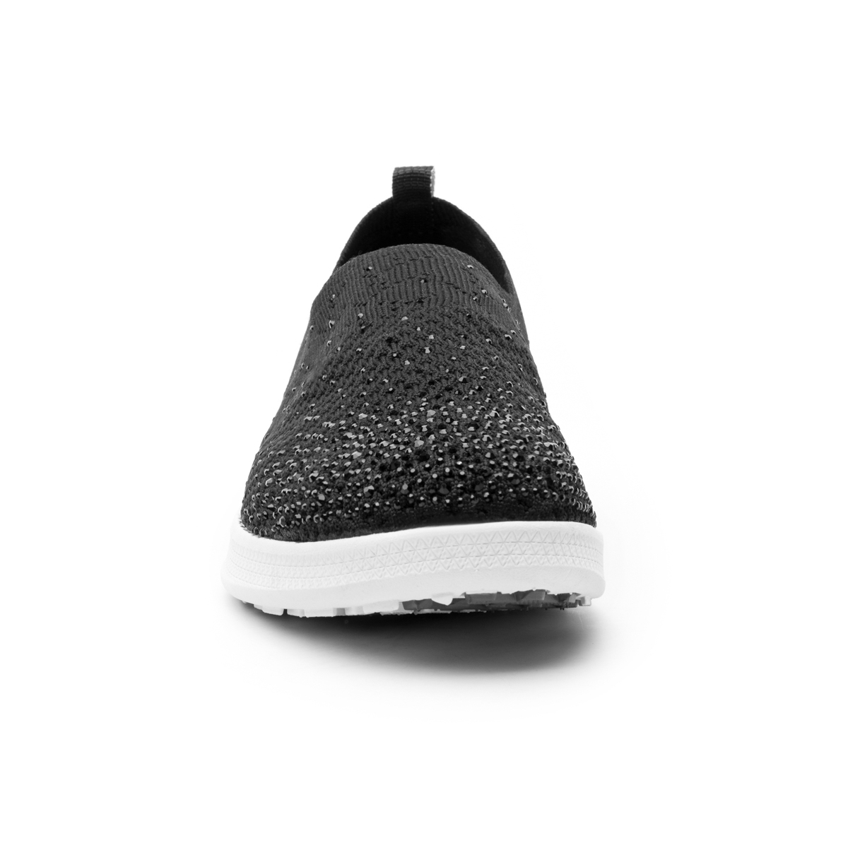 Slip On De Malla Flexi para Mujer con Suela Extra Ligera Estilo 101309 Negro
