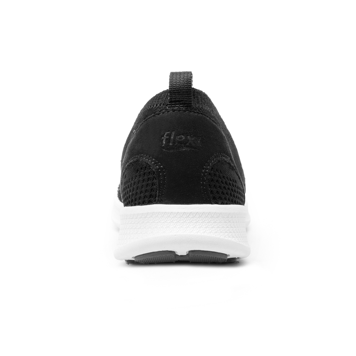 Slip On De Malla Flexi para Mujer con Suela Extra Ligera Estilo 101309 Negro
