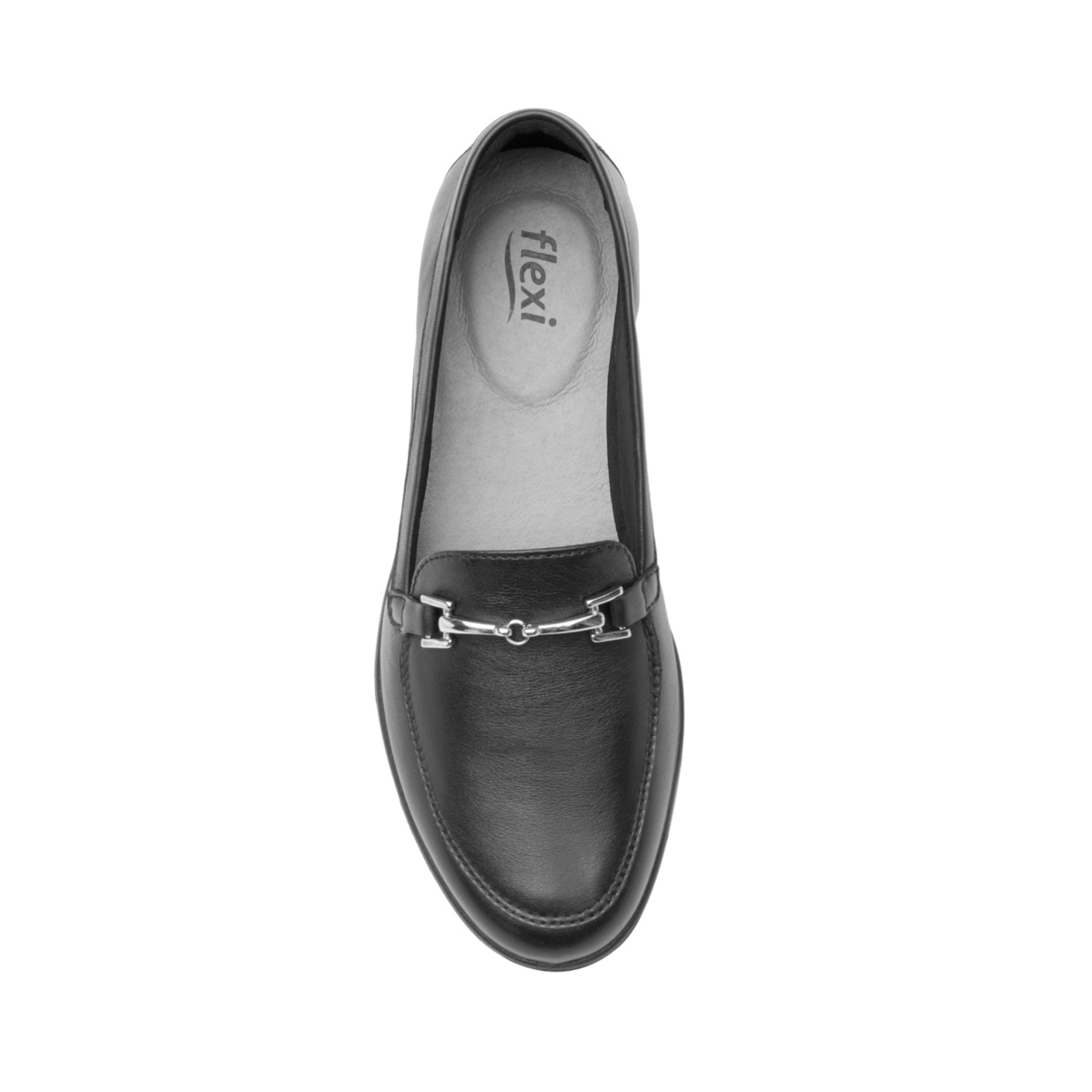 Mocasín Con Herraje Flexi para Mujer con Walking Soft Estilo 101908 Negro