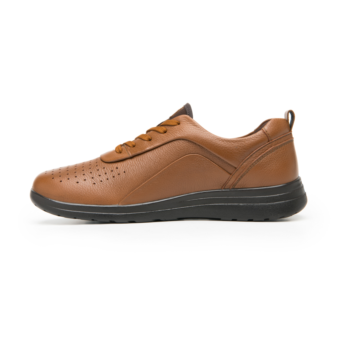 Women's Lace-up Oxford Shoe with Recovery Form Style 102002 Brown
