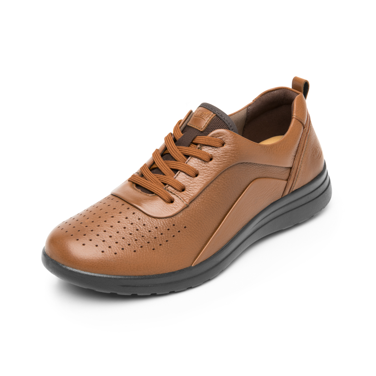 Women's Lace-up Oxford Shoe with Recovery Form Style 102002 Brown