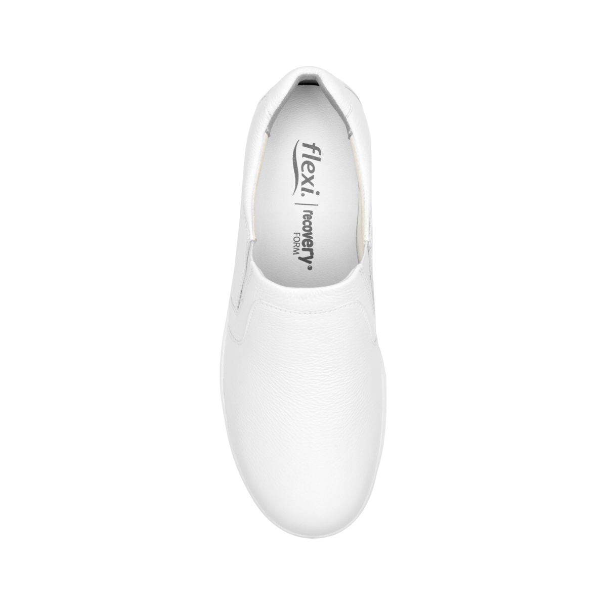 Slip On De Servicio Flexi para Mujer con Recovery Form Estilo 102003 Blanco