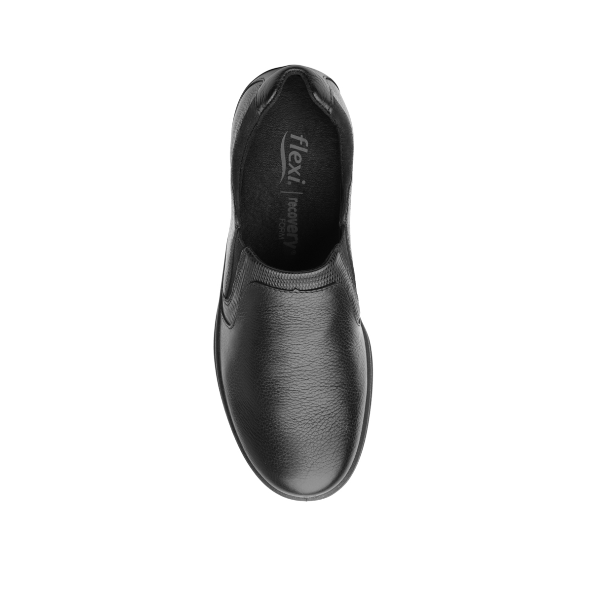 Flat Casual Flexi With Removable Template For Women - Style 102003 Black