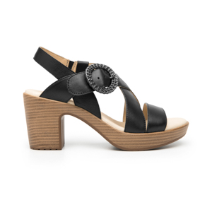 Women's Heeled Sandal Style 102919 Black