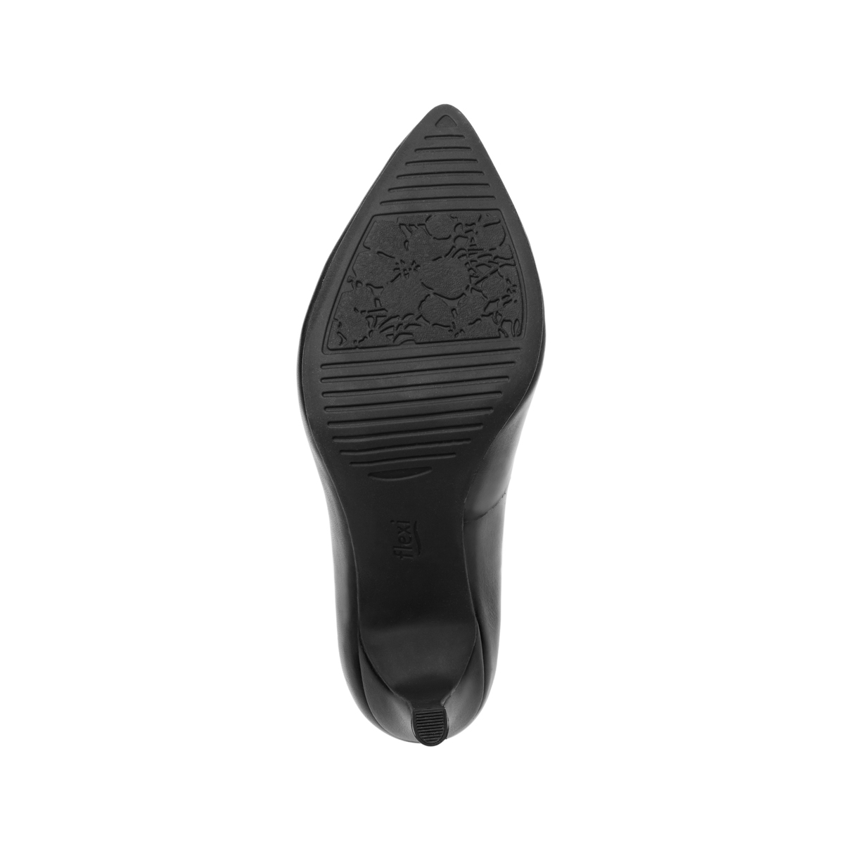 Zapatilla De Tacón Flexi para Mujer Estilo 104501 Negro