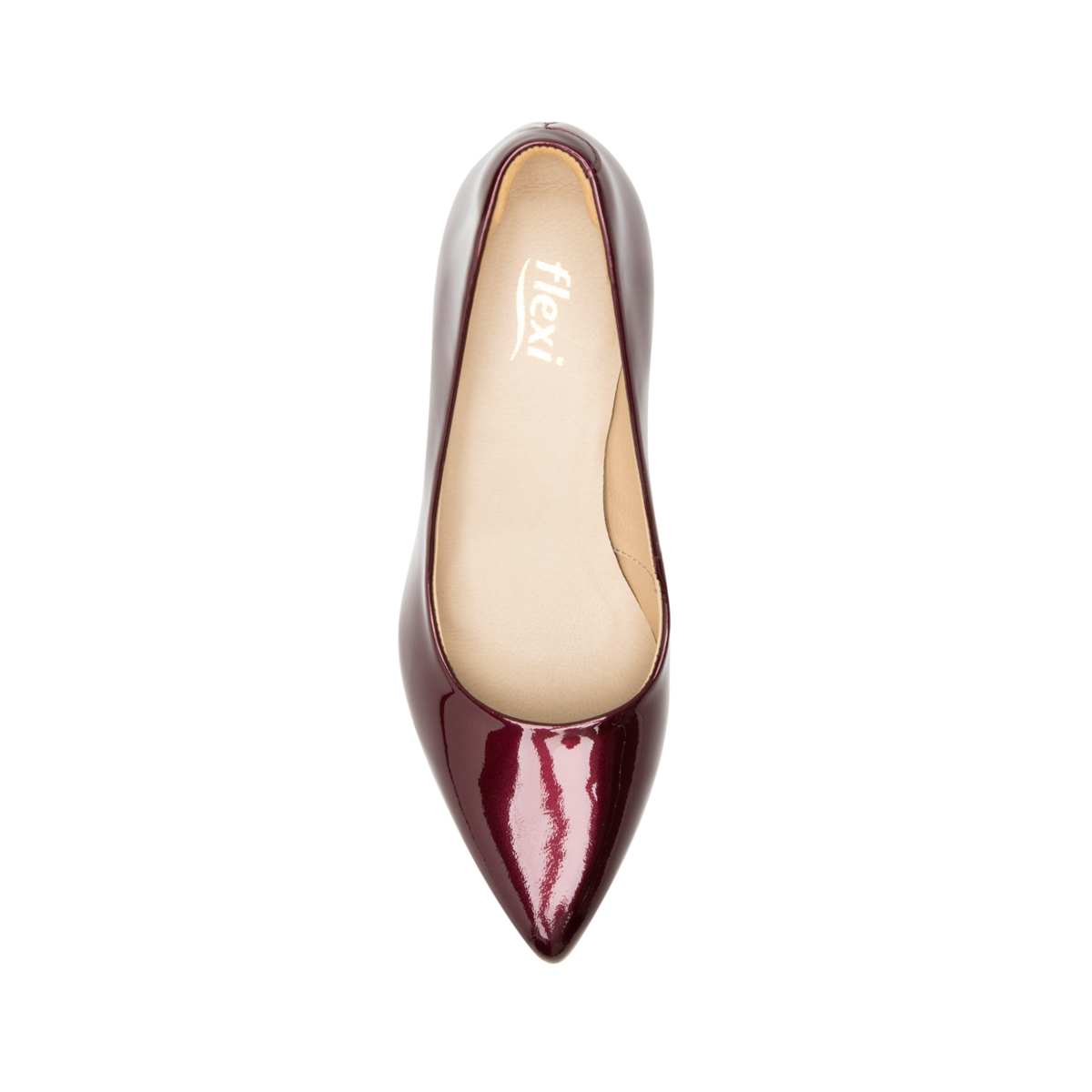 Women's Leather Dress Heels Style 104505 Wine