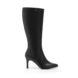 Women's Tall Boot with Internal Zipper Style 104513 Black