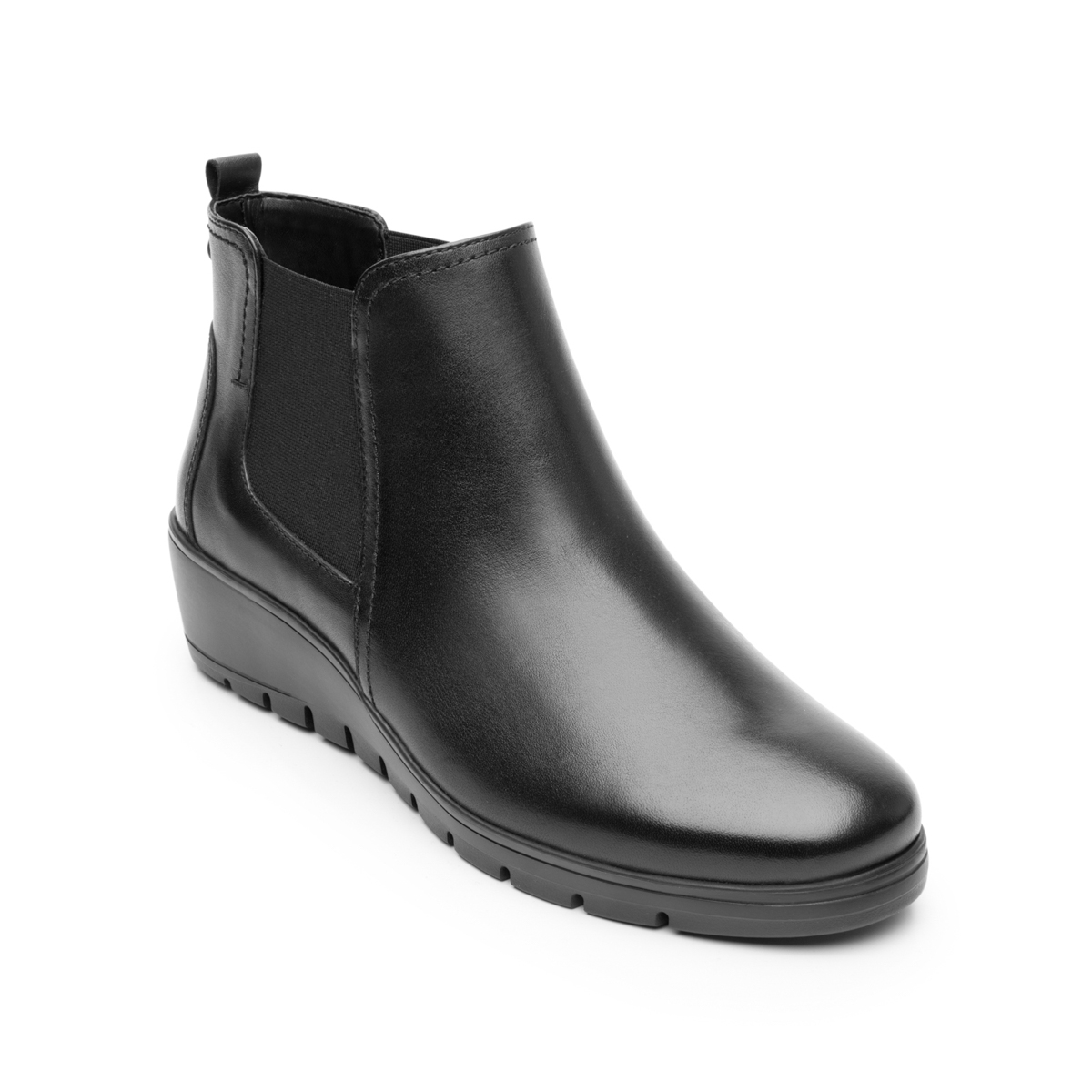 Women's Leather Bootie Style 104814 Black