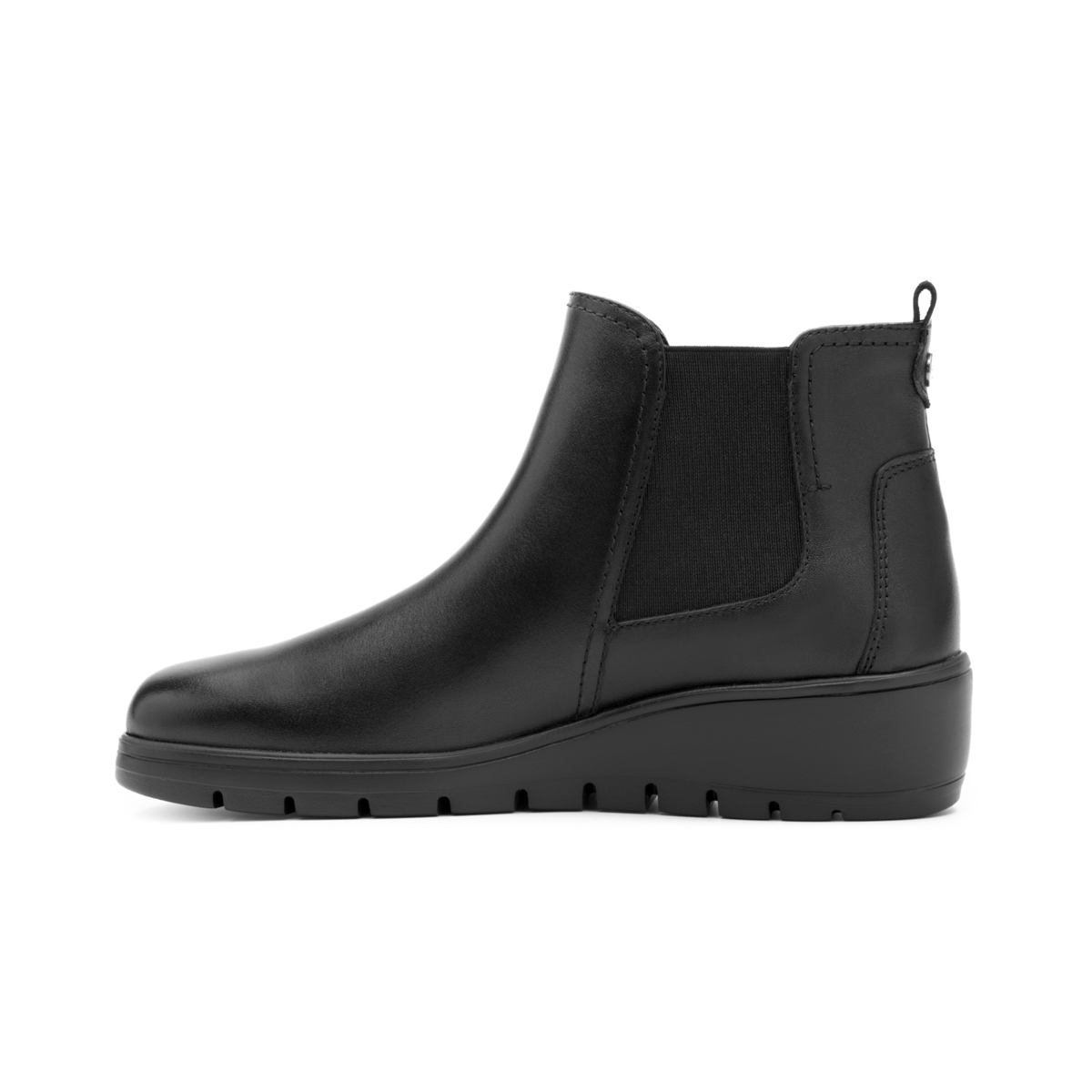 Women's Leather Bootie Style 104814 Black