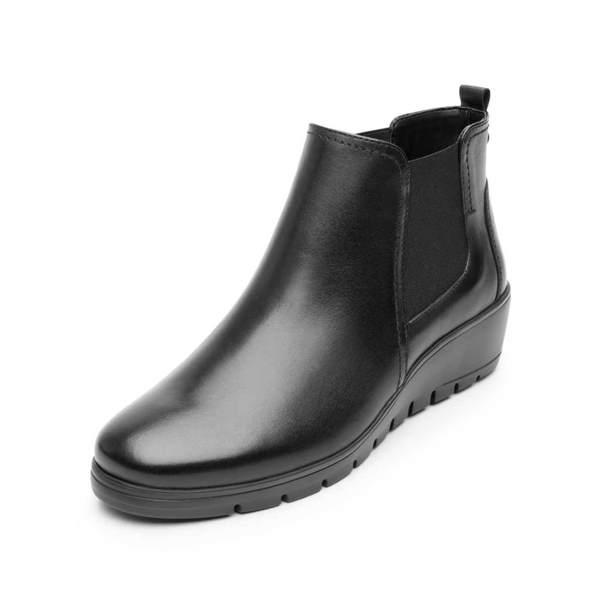 Women's Leather Bootie Style 104814 Black