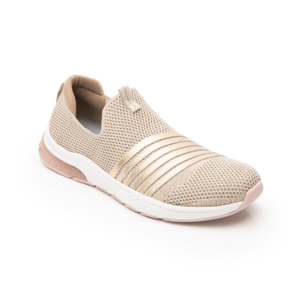 Women's Flexi Elastic Sneaker with Recovery Form System Style 105102 Gold Women's Flexi Elastic Sneaker with Recovery Form System Style 105102 Gold