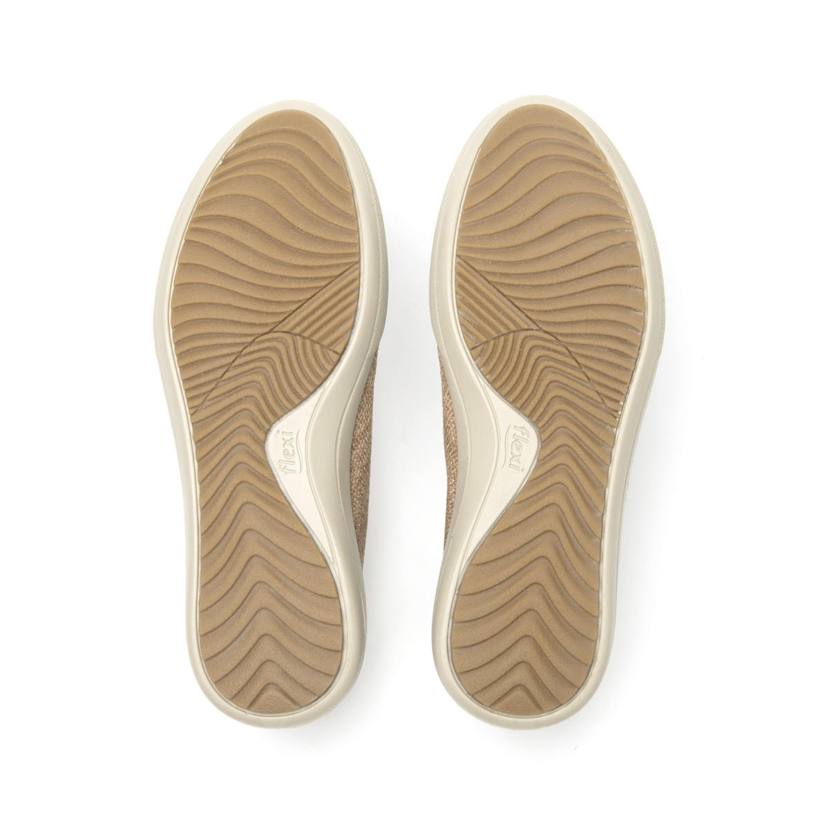 Women's Slip-On Shoe with Better Grip System Style 106306 Beige