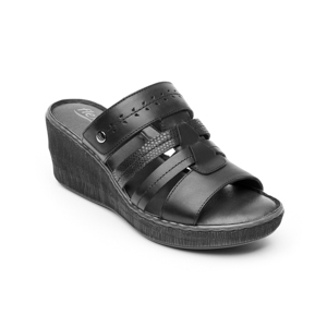 Women's Flexi Casual Sandal Style 106903 Black