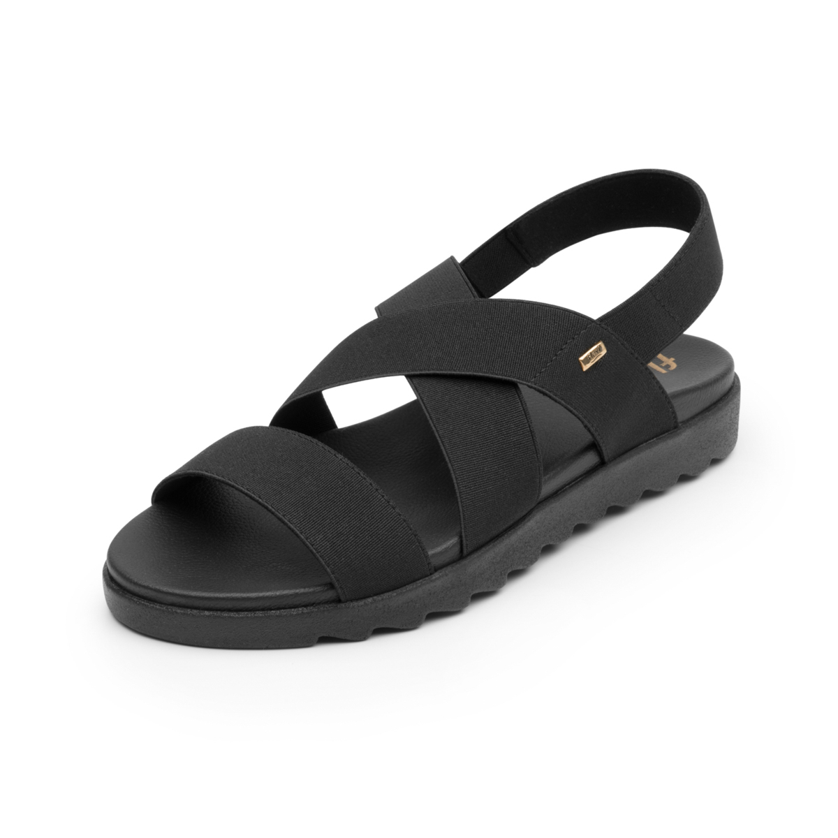 Women's Sandal with Anatomic Insole Style 107113 Black