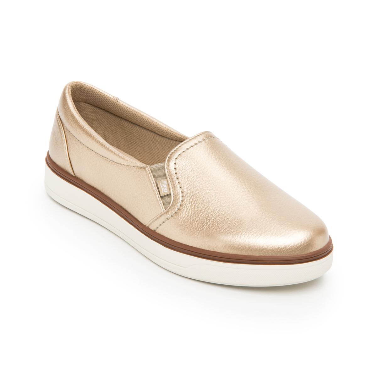 Women's Slip On Sneaker Style 107701 Gold