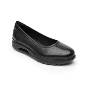 Women´s Flexi Casual Flat with Extra Light Sole Style 108001 Black