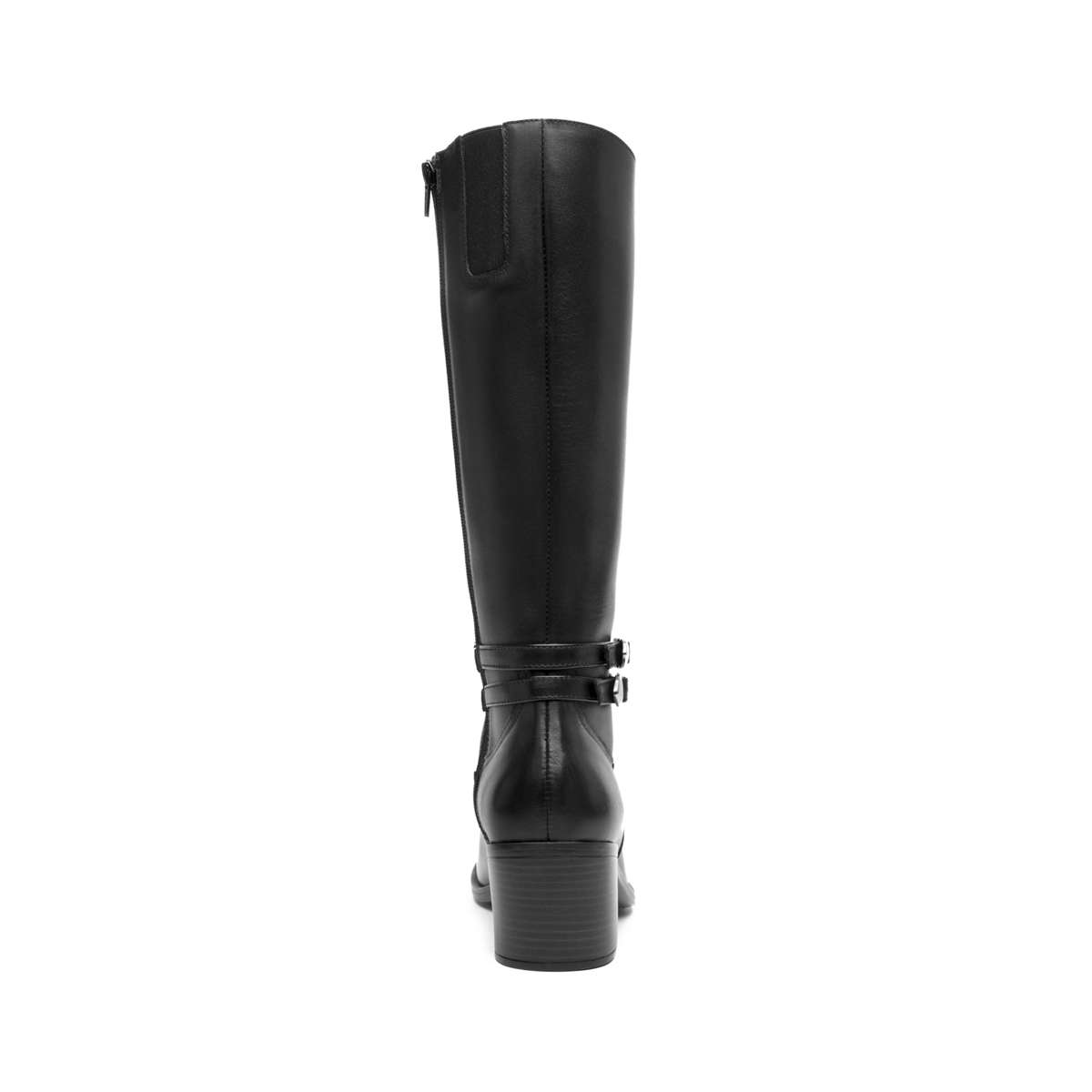 Women's High Boot with Internal Zipper Style 109221 Black