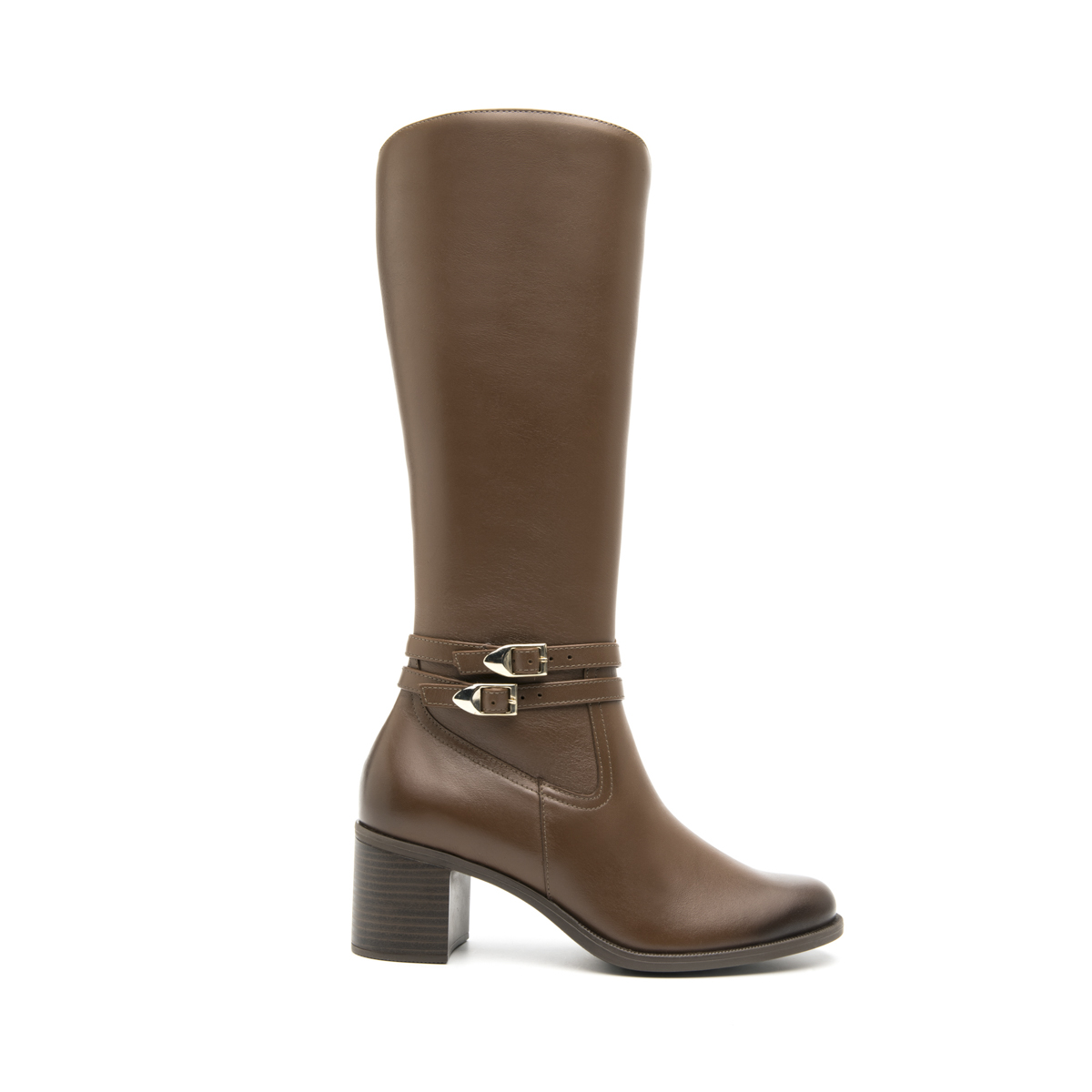 Women's High Boot with Internal Zipper Style 109221 Whiskey