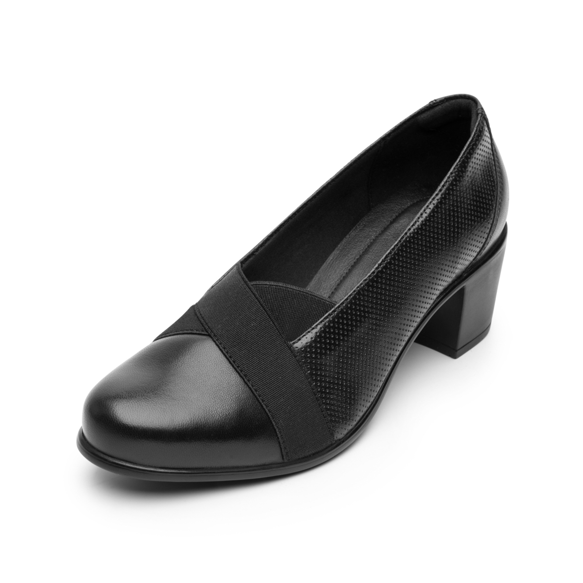 Women's Leather Shoe Style 110403 Black