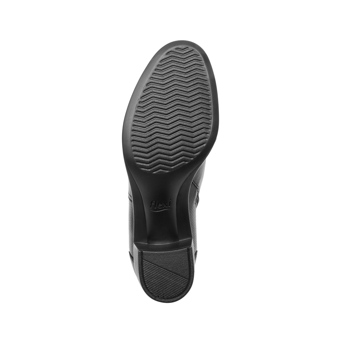 Botín De Tacón Flexi para Mujer Estilo 110407 Negro