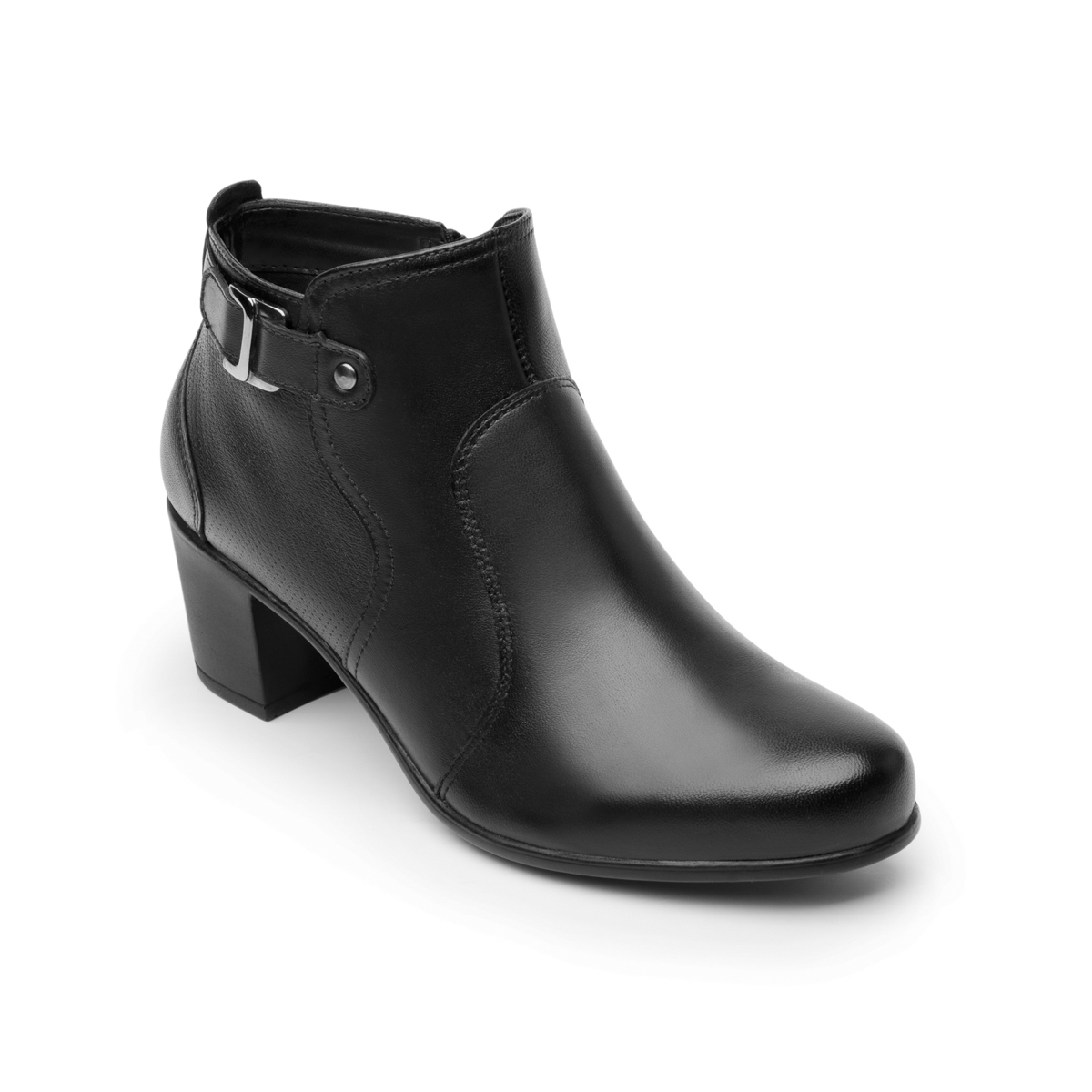 Botín De Tacón Flexi para Mujer Estilo 110407 Negro