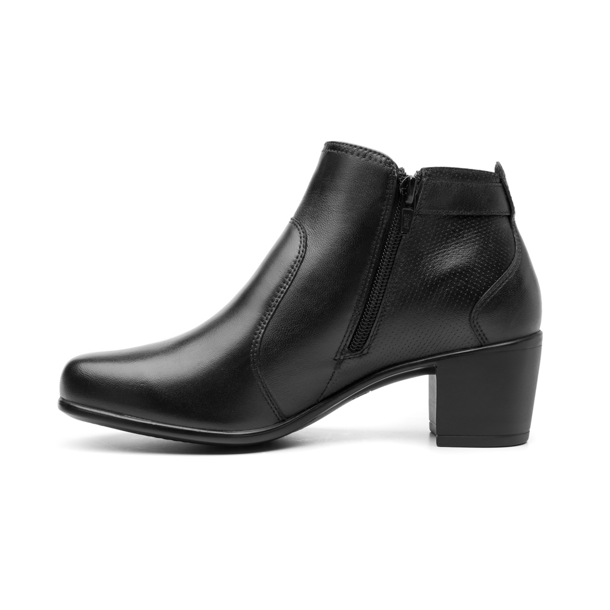 Botín De Tacón Flexi para Mujer Estilo 110407 Negro
