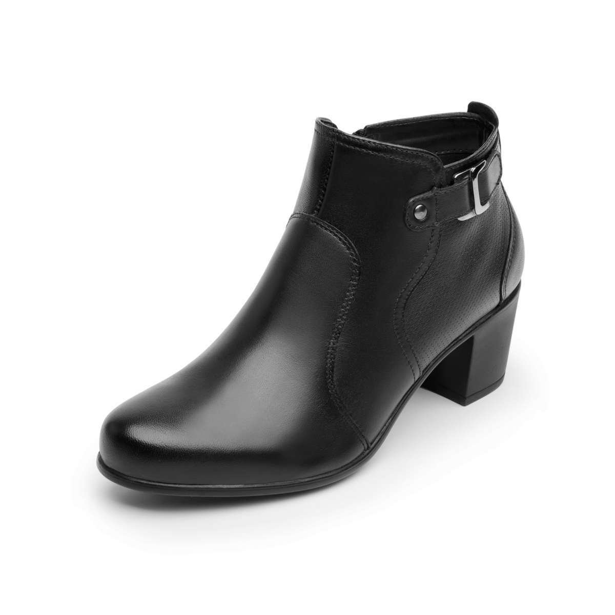 Botín De Tacón Flexi para Mujer Estilo 110407 Negro