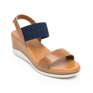 Women's Platform Sandal Style 113310 Tan