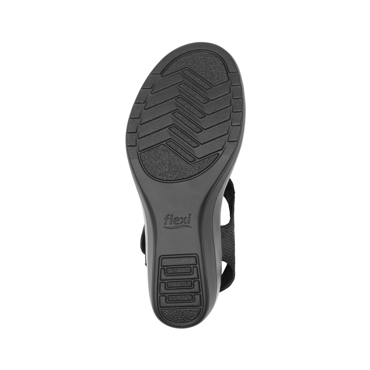 Women's Peep Toe Sandal Style 116013 Black
