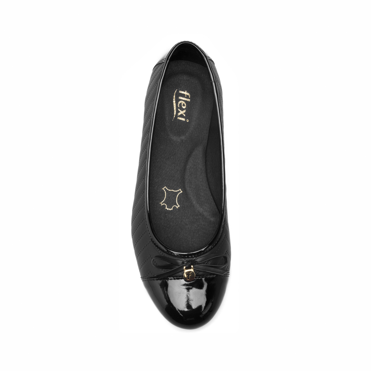 Women's Ballet Flat Style 116310 Black