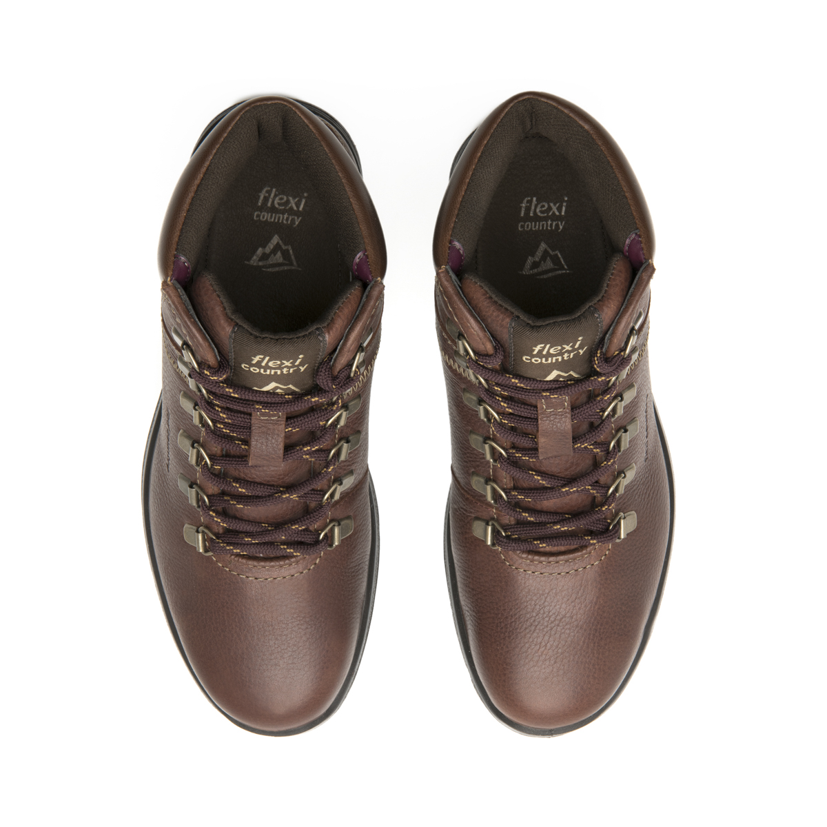 Botín Outdoor Flexi Country para Mujer Estilo 116802 Vino