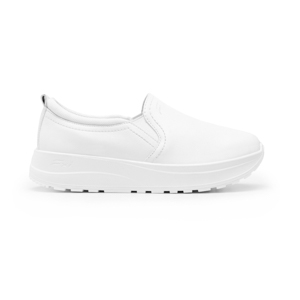 Women's Casual Slip On Sneaker Style 117207 White