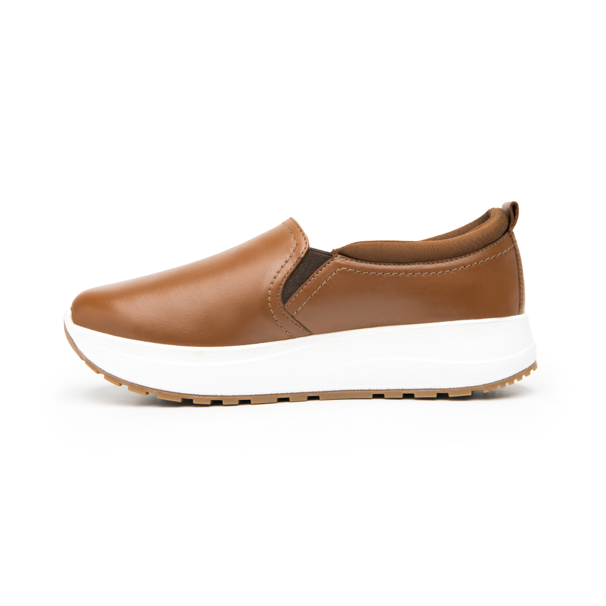 Women's Casual Slip On Sneaker Style 117207 Tan