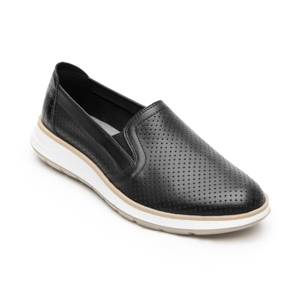 Women's Slip On with Extra Soft Leather Style 119302 Black