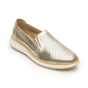Women's Slip On with Extra Soft Leather Style 119302 Gold
