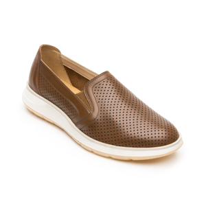 Women's Slip On with Extra Soft Leather Style 119302 Tan