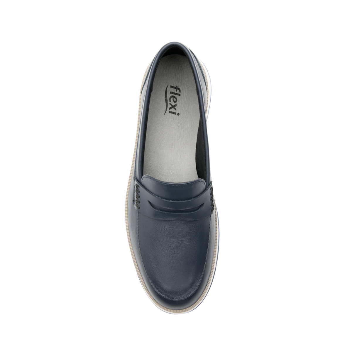 Mocasín Casual Flexi para Mujer Estilo 119303 Azul