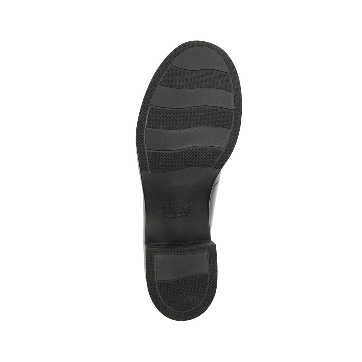 Mocasín Semivestir Con Hebilla Flexi para Mujer Estilo 119502 Vino