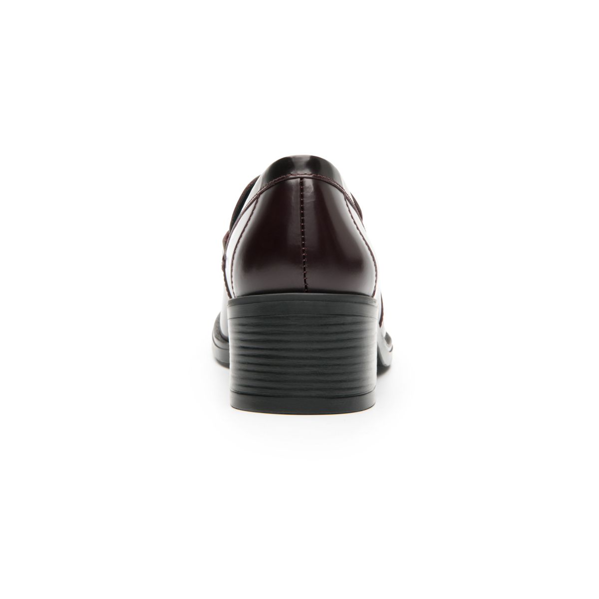 Mocasín Semivestir Con Hebilla Flexi para Mujer Estilo 119502 Vino