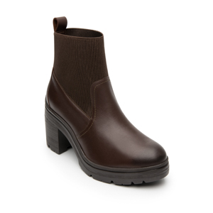 Women's Casual Boot Style 119602 Chocolate
