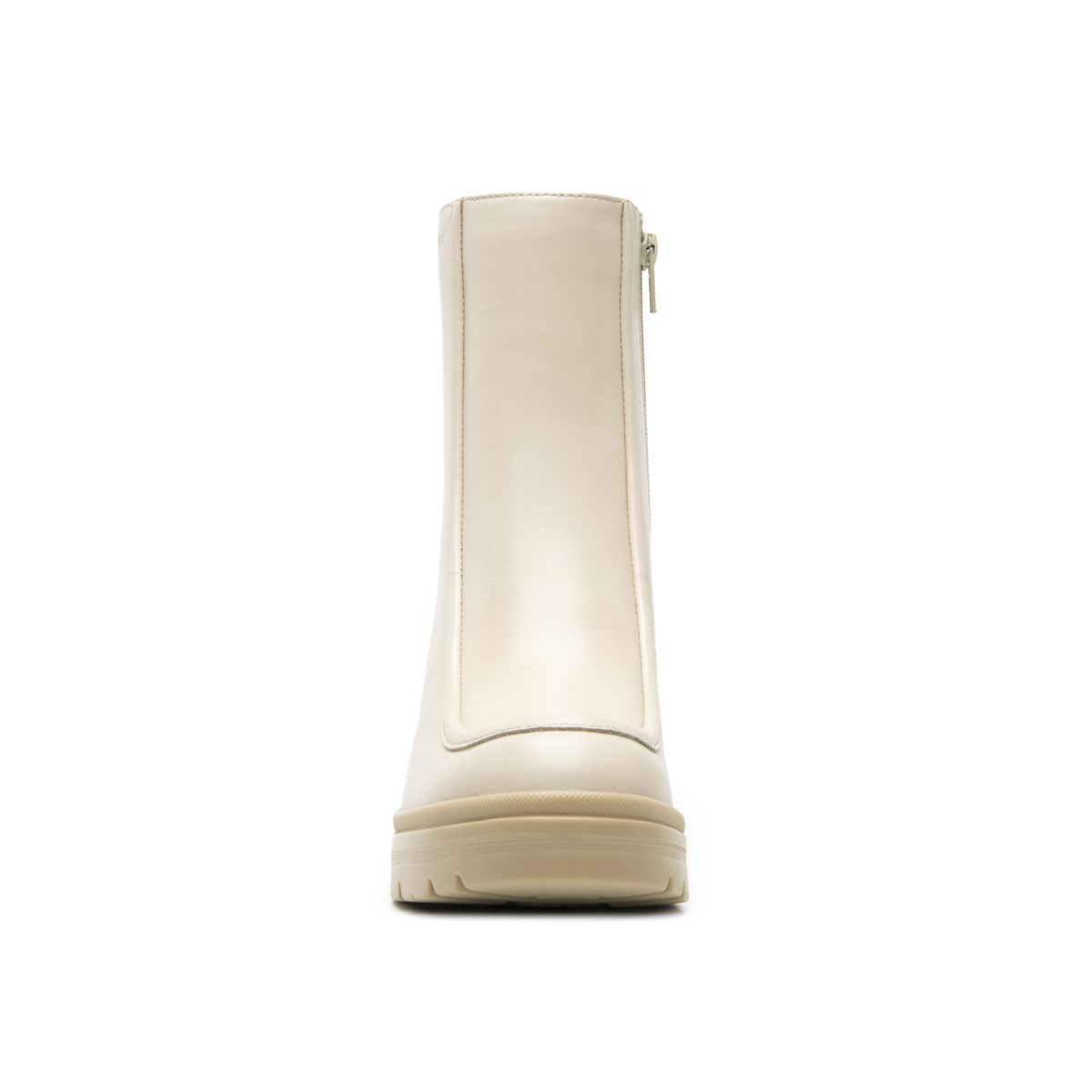 Women's Leather Dress Boot Style 119606 Beige
