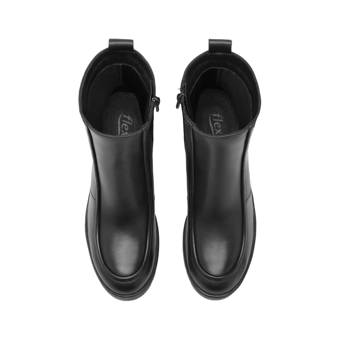 Women's Leather Dress Boot Style 119606 Black