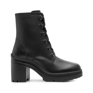 Bota Militar Flexi para Mujer con Cierre Interno Estilo 119607 Negro