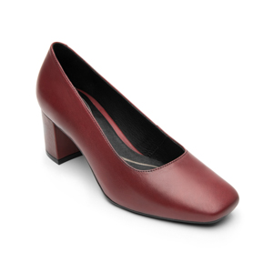 Women's Comfy Heel with Comfort Walk Technology Style 119702 Wine