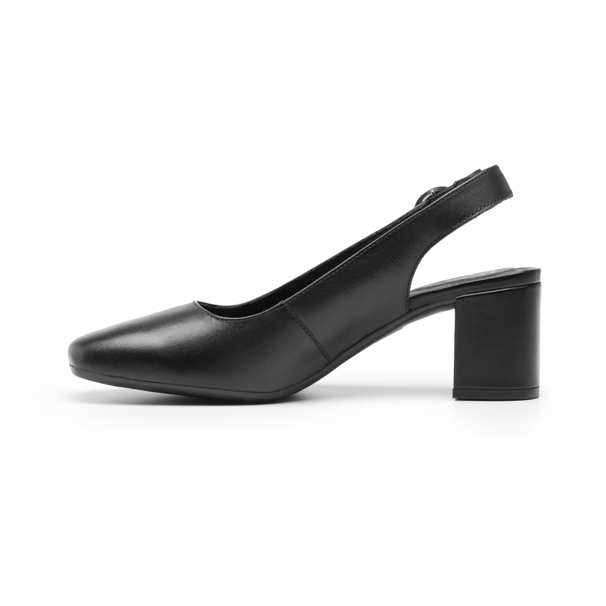 Zapatilla Punta Cuadrada Flexi para Mujer con Comfort Walk Estilo 119704 Negro