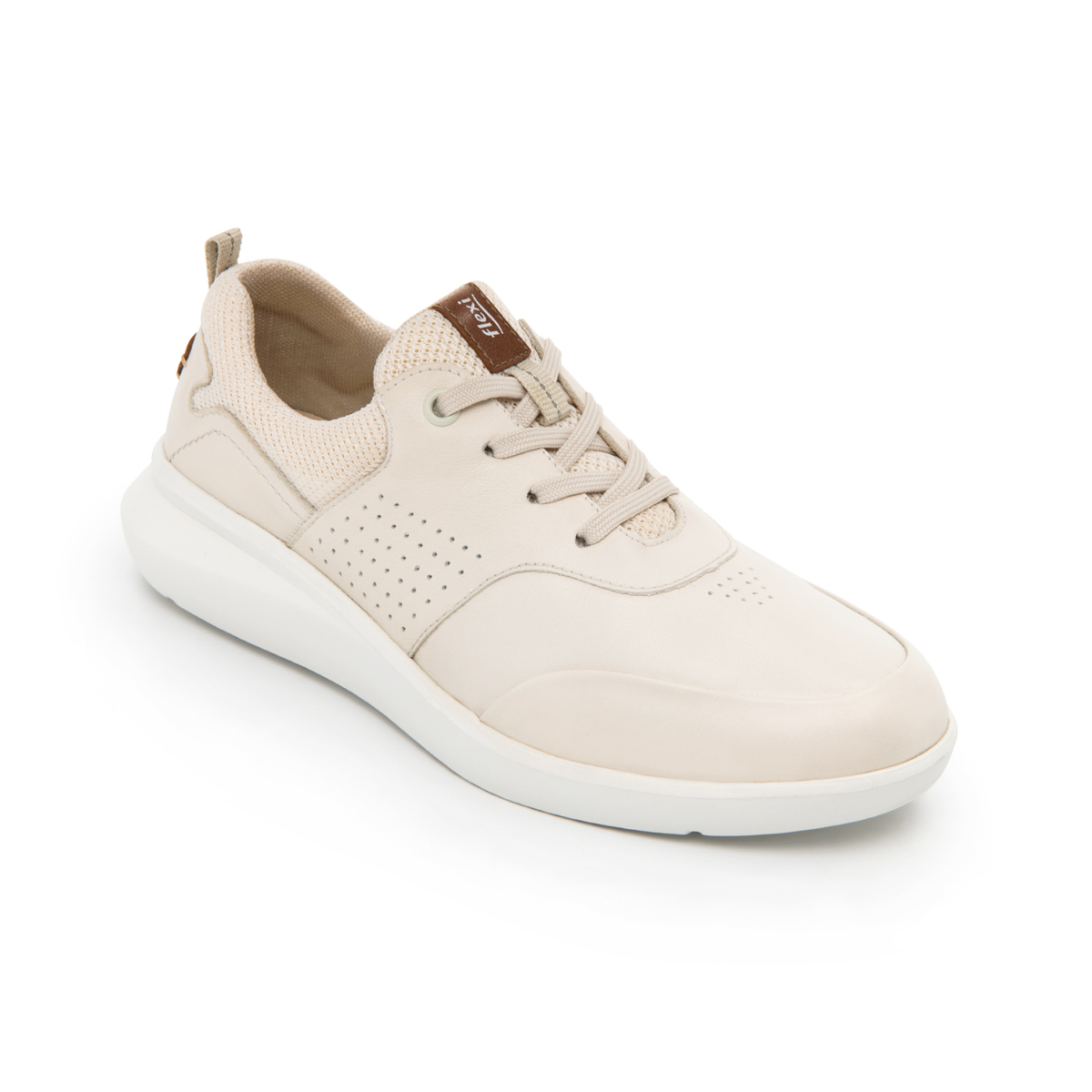 Women's Oxford Shoe with Extra Lightweight Sole Style 119803 Ivory