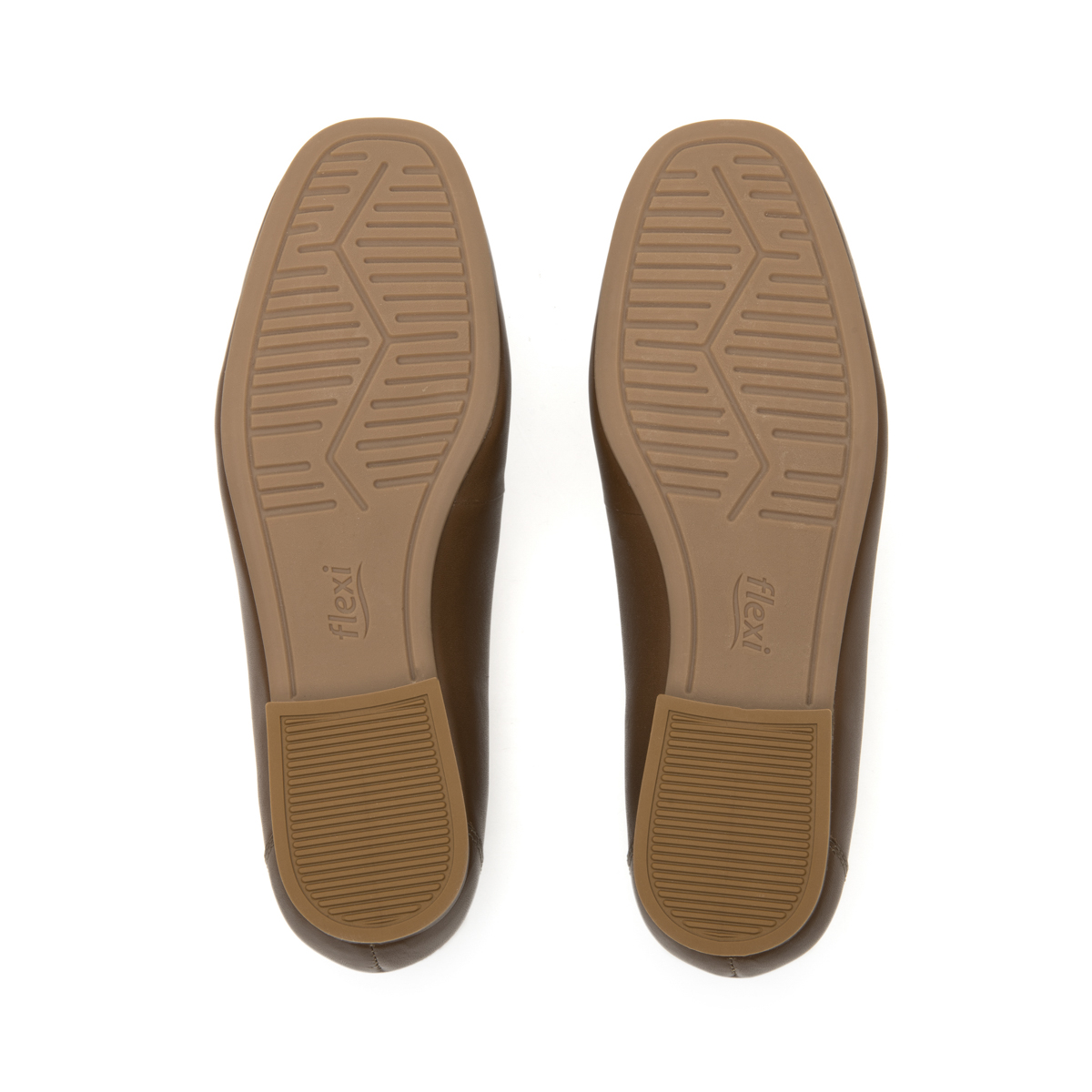 Balerina Flexi para Mujer con Plantilla Comfort Pad Estilo 119901 Café